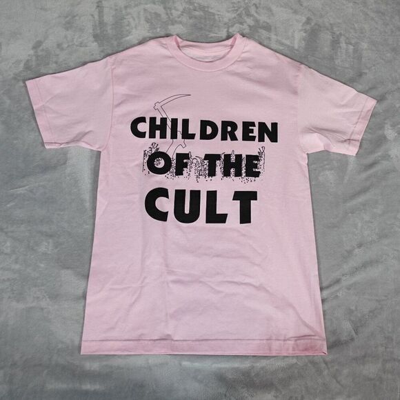 Superrradical Other - Superrradical Children Of The Cult Parody T Shirt Mens M Halloween Pink